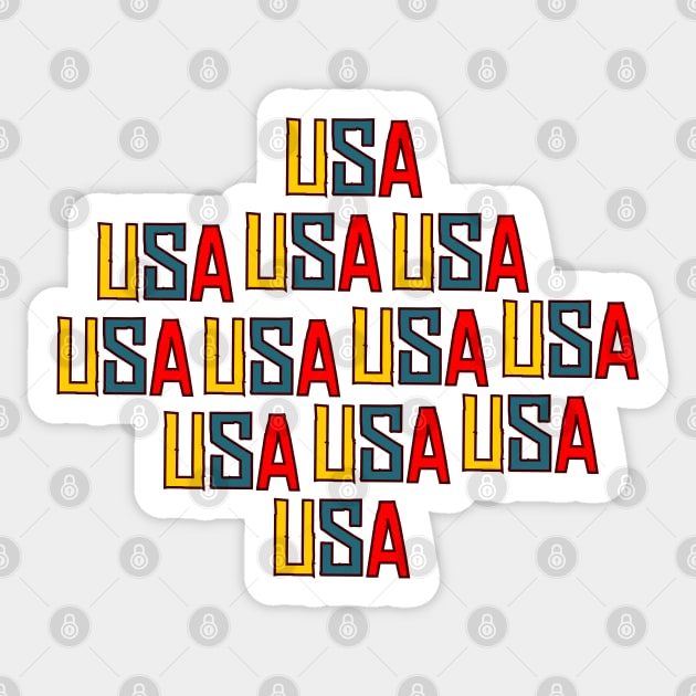 usa flag Sticker by jaml-12